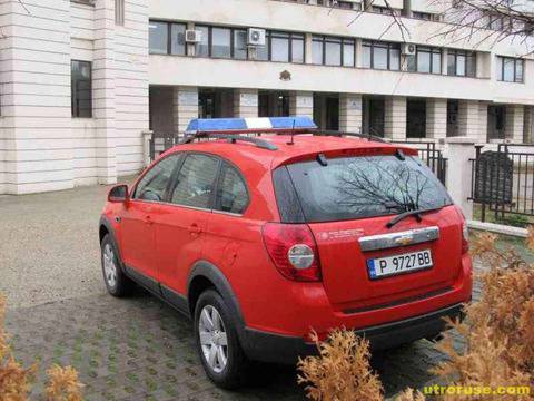 Уникален „щабен“ автомобил в двора на РДВР – Русе