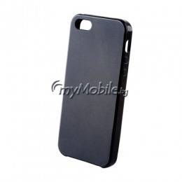 Силиконов калъф за iPhone 5 – черен