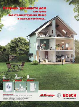 Спечелете пералня или кухненски робот Bosch