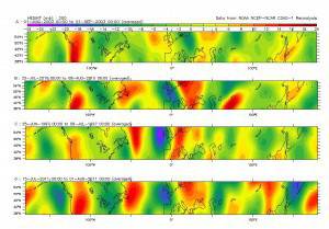 Спиране на движението на гигантски атмосферни вълни причинява екстремния климат