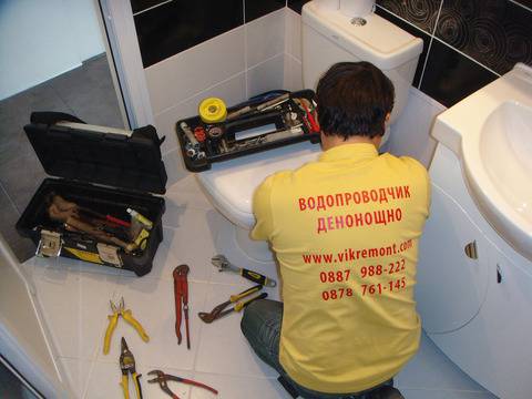 Водопроводчик 0887 988 222 Аварийни ВиК услуги Спиране на теч,