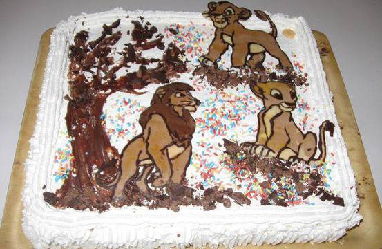 Шоколадова торта „Цар лъв”