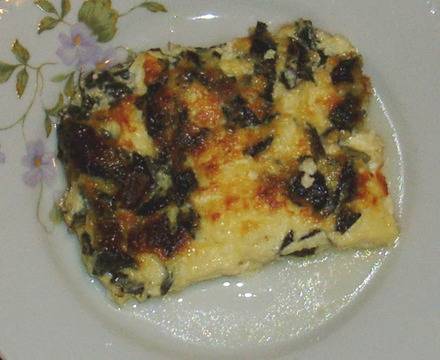 Калейдоскопче: Нещо вкусно: Спанак с яйца и сирене на фурна