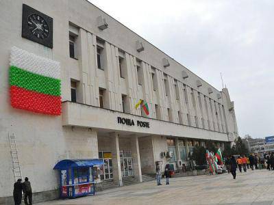 Знаме от балони окачиха в центъра на Пловдив