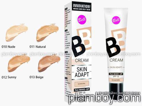 Фон дьо тен BB Cream – адаптиращ се към кожата – 7 в 1 – Bell