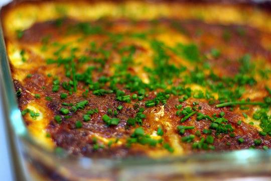 Мусака с тиквички и патладжан