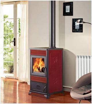 Печки с водна риза на дърва