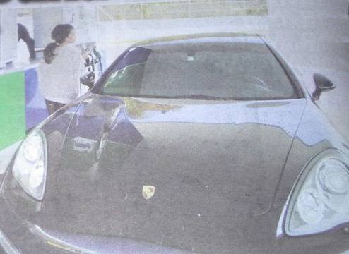 Лукс! Вижте новата кола на Мария! (снимки)