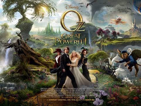 Oz the Great and Powerful – зрелищно филмово приключение с марка Сам Рейми