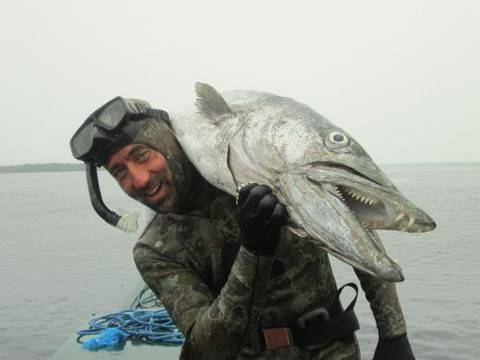 Андрей Едрев удари рекорд – 31-килограмова баракуда