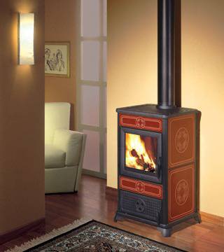 Печки с въздушна риза на дърва