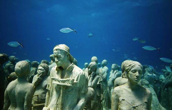 Подводния музей в Канкун (Underwater Museum in Cancun)