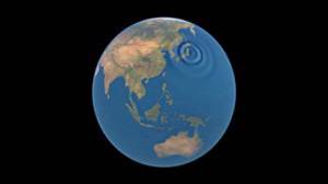 Сателит е уловил звука от голямото земетресение в Япония