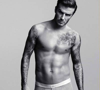 Бекъм най-сексапилният гол мъж