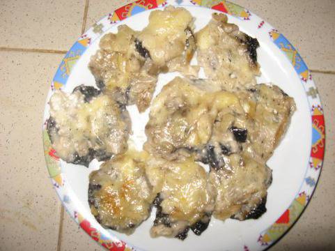 Печени диви гъби с 3 вида сирена