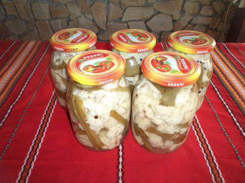 Туршия от карфиол