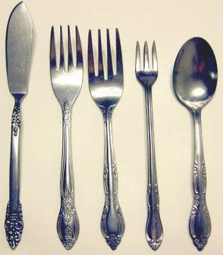 Направете си бижута от прибори за хранене