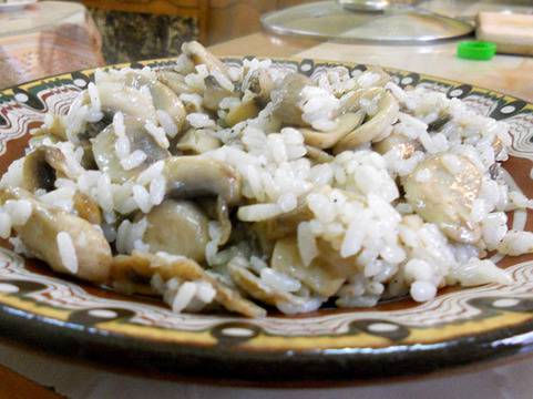 Ризото с гъби