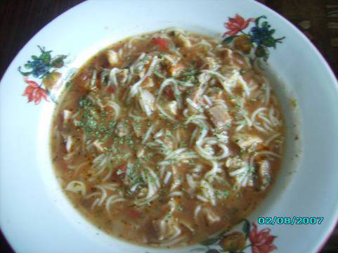 Свинска супа с фиде