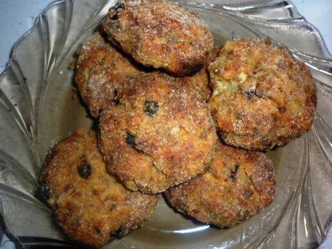 Кюфтенца от кайма, зеленчуци и извара