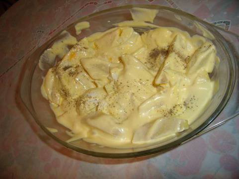 Гръцка салата с картофи