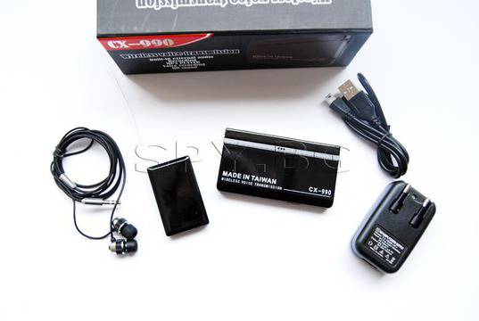 Подслушвател с MP3 плеър