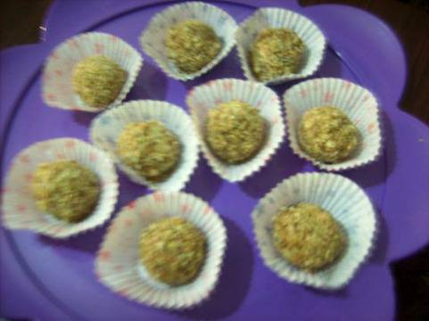 Трюфели с овесени ядки