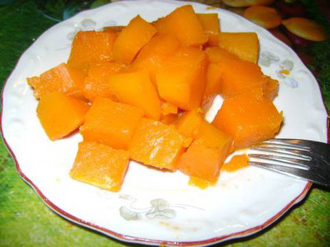 Печена тиква с фолио