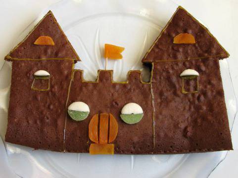 Шоколадов сладкиш – замък