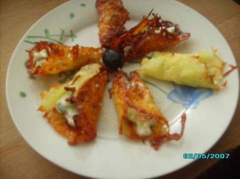 Кашкавалени фунийки