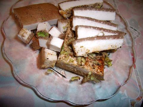 Сланина с праз