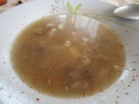 Чорба от свински крачета – II вариант