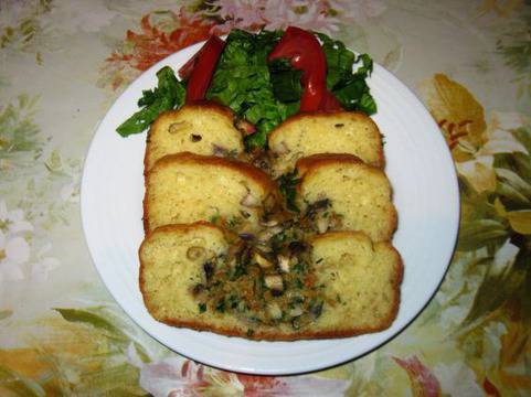 Солен кекс с пълнеж