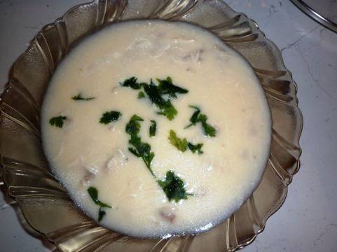 Пиле фрикасе