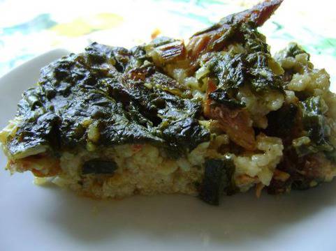 Телешко със спанак и ориз