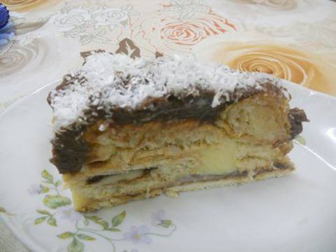 Торта с кроасани – II вариант