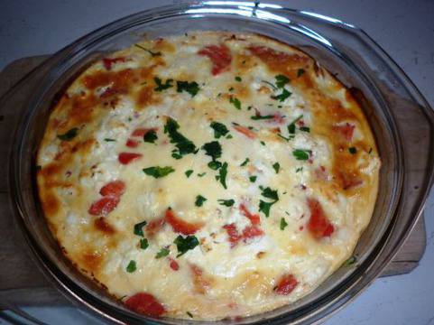 Бързи чушки на фурна