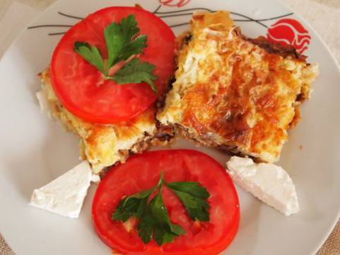 Ала лазаня с готови кори за баница