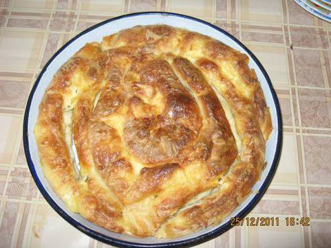 Баница със сирене и майонеза