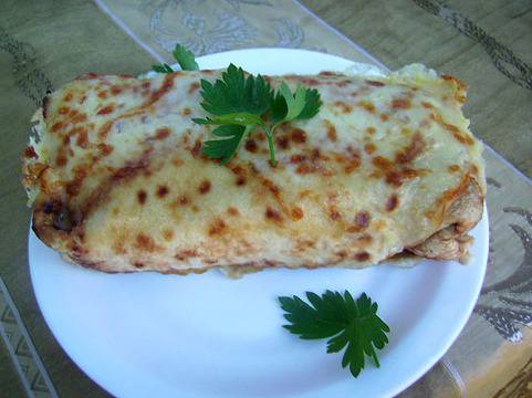 Пиле в палачинка