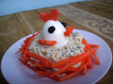 Салата Мимоза