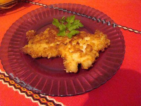 Панирани свински пържоли – скалопини