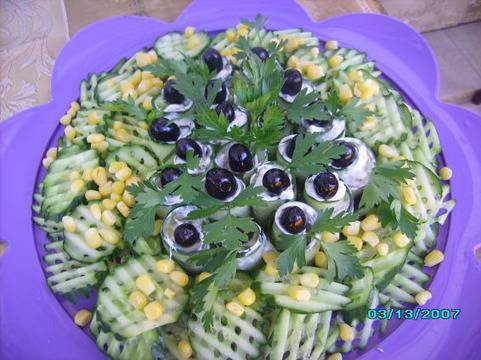 Предястие с краставици