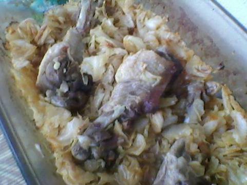 Патешки маншони с кисело зеле