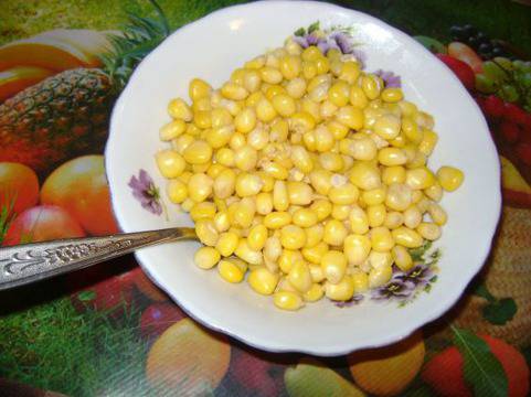 Царевица на пара