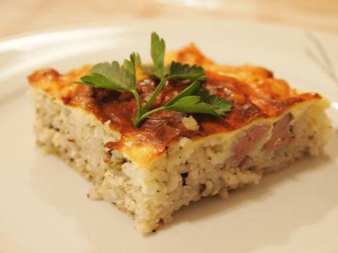 Мусака с пилешки дробчета