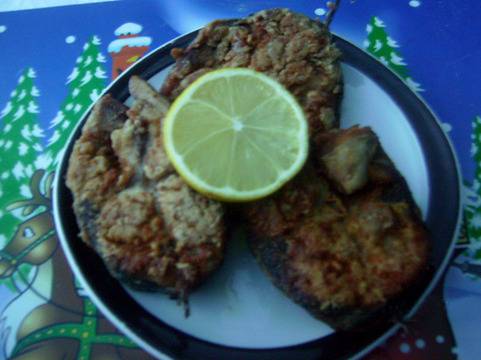 Пържен паламуд