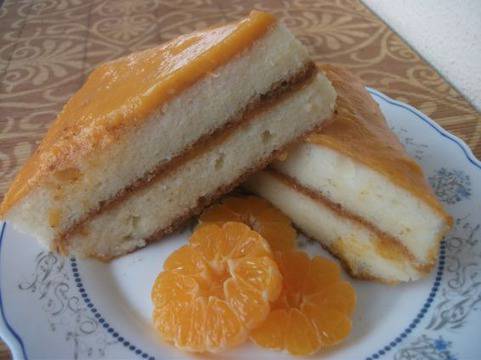 Сладкиш с кисел от кайсии