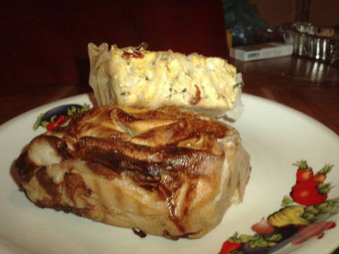 Баница с праз и чушки