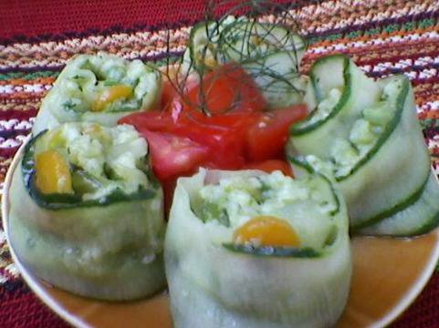 Зеленчуково `суши`